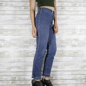 Vintage High Waist Skinny Jeans Sz Unknown